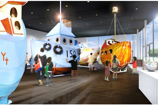 開国博Y150 出航イベント