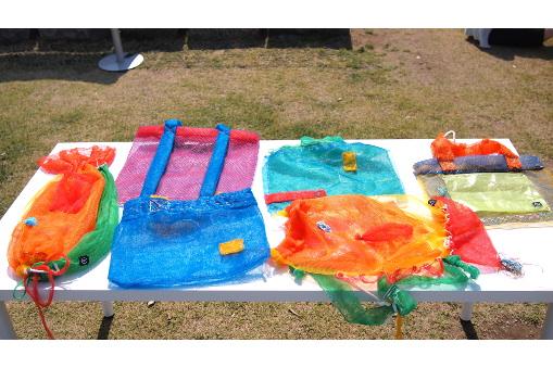 SLOW LAB 「eco net bag」づくり