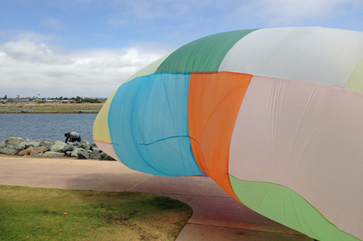 井上唯帰国展「Story of the Clouds」