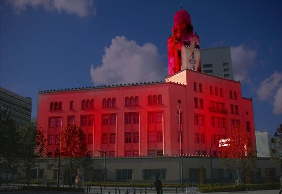 たてもののおしばい「塔（クイーン）と歌う」