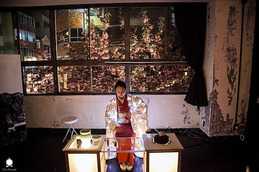 茶会「雪の花」