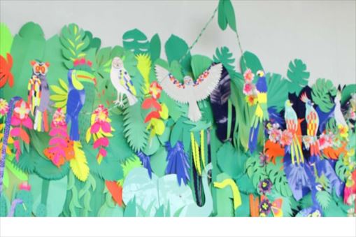 実践シリーズvol.1「カラフルなジャングルをつくろう」