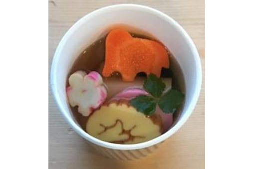 ZOU-NO-HANA BENTO PROJECT 1月お雑煮配ります