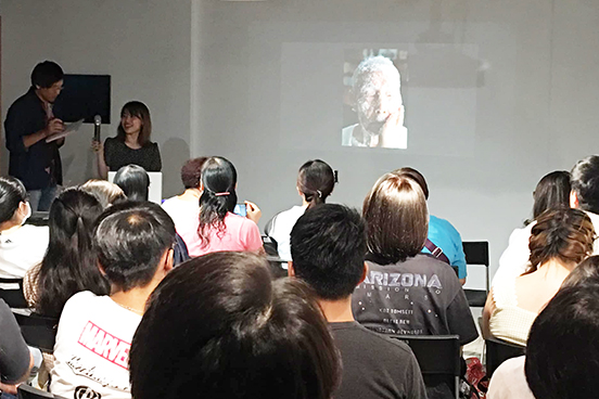 MONOCHROME展トークイベント「手で記憶を残す」