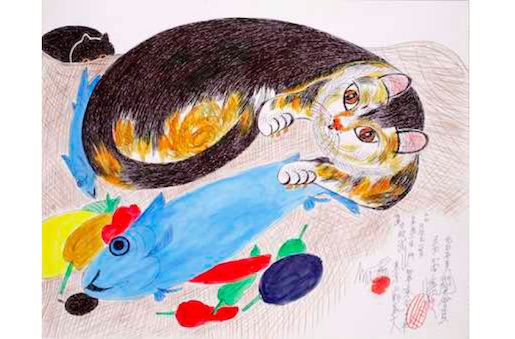 海辺の映画会vol.13 関連展示 「ミリキタニの猫 展」